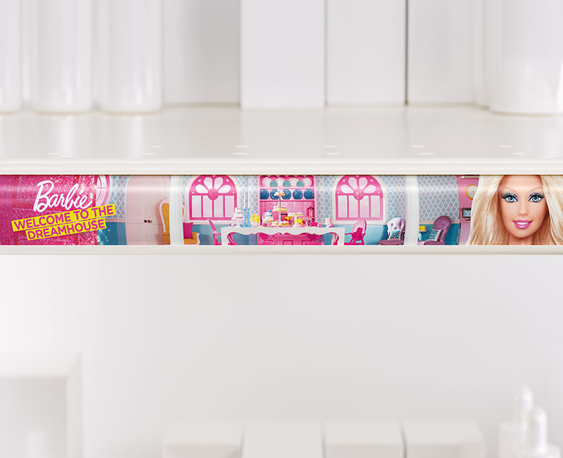 Barbie Shelf Talker