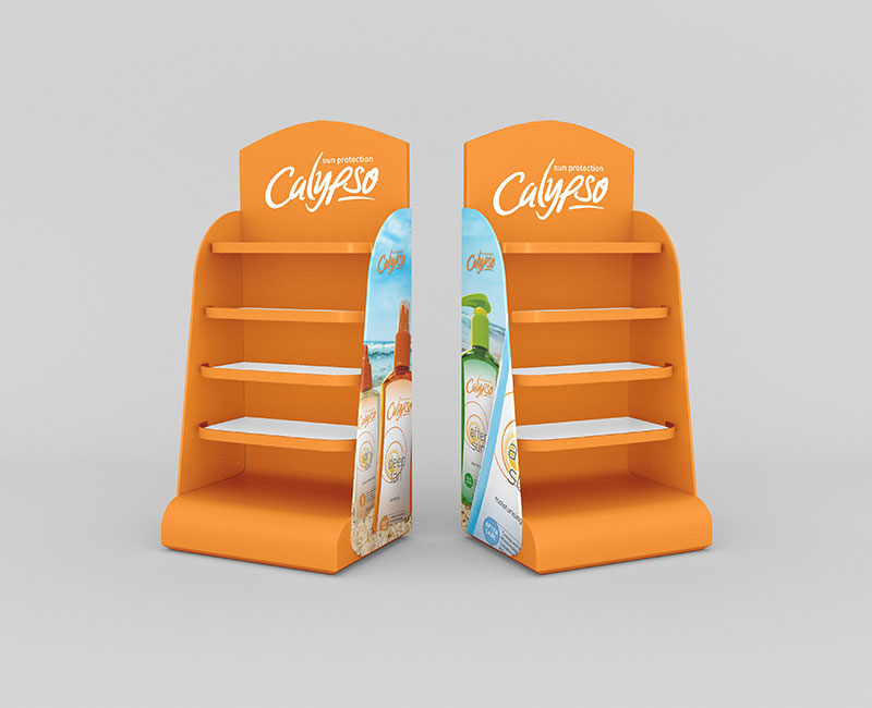 Calypso Display Shelves