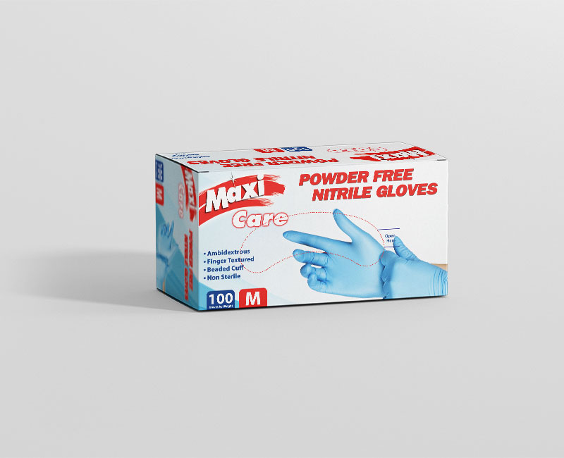 Powder Free Nitrile Gloves